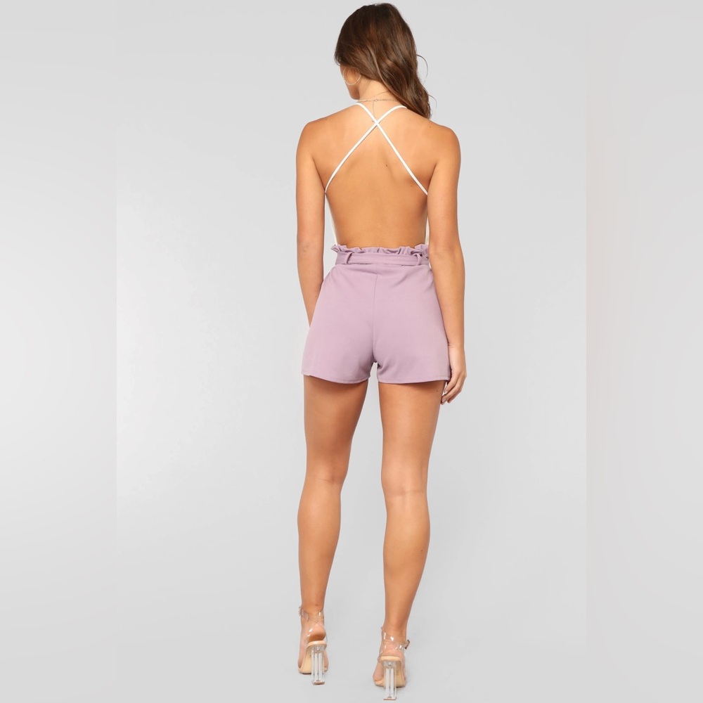 Lavender Romper - Picture 4 of 5